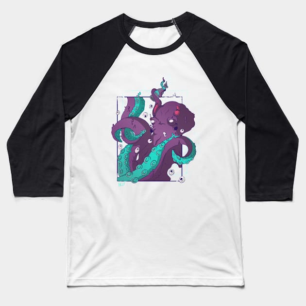 Octopus Baseball T-Shirt by MENUSI